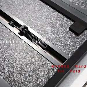 KV8802 Hard Tri Fold Tonneau รถบรรทุกล็อครถกระบะครอบคลุมสำหรับ2012 Mazda <span class=keywords><strong>Bt50</strong></span> Double Cab - Product Image 3