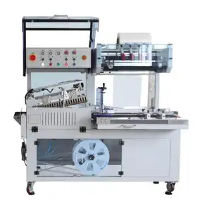 BSF-5640LG Hualian Boîte D'emballage Automatique Wrap PVC Film Emballage L Bar Scellant Côté D'étanchéité Thermorétractable Wrap Machine D'emballage