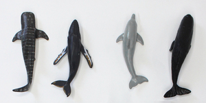 Cadeau d'aquarium modèle d'animal de l'océan profond requin jouet en plastique - Product Image 5