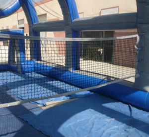 Gonflable 3 en 1 sport <span class=keywords><strong>cage</strong></span>/gonflable défi <span class=keywords><strong>cage</strong></span> des frappeurs/arène gonflable <span class=keywords><strong>de</strong></span> sport pour le basket-ball/football/ volley-ball - Product Image 2
