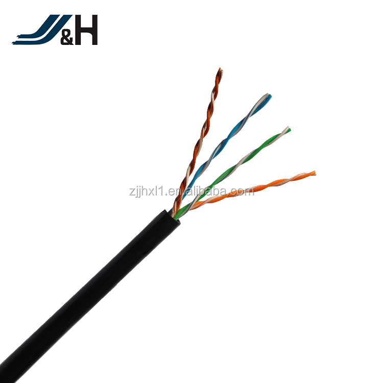 4 pares utp cable de red Cat5e con Norma CE RoHS UL