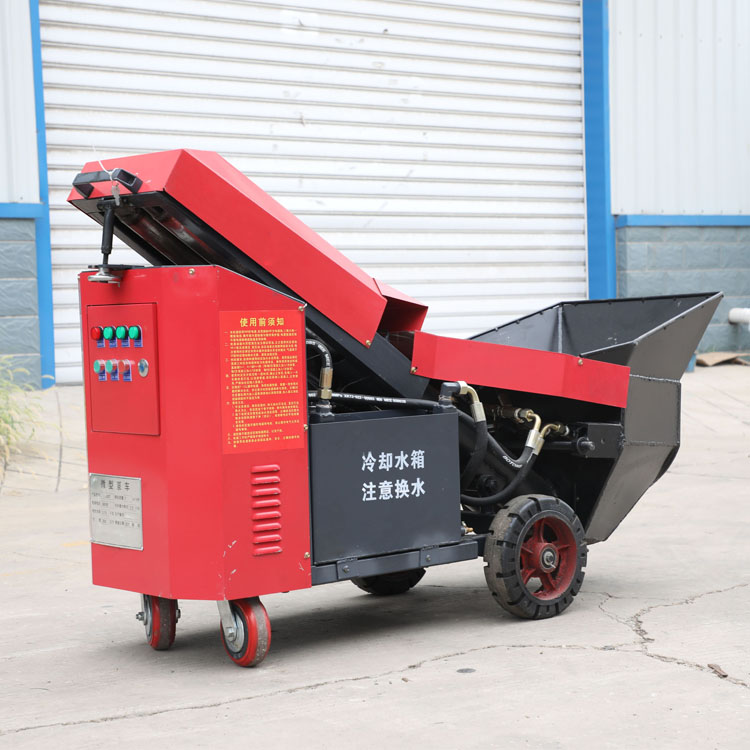 Высокопроизводительный гидравлический насос для заливки бетона FMP-34