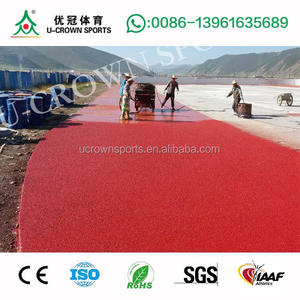 Phun Sơn Cao Su Chạy Theo Dõi Bề Mặt Bề Mặt Phun Sơn Theo Dõi SBR/<span class=keywords><strong>EPDM</strong></span> <span class=keywords><strong>Granules</strong></span> Đường Chạy - Product Image 2