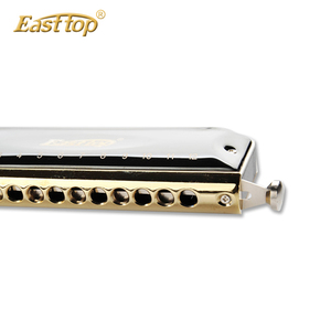 Easttop harmonica, noir harmonica, harmonica chromatique - Product Image 4