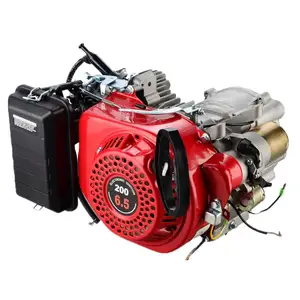 Pequeno motor de gasolina 6.5hp de quatro tempos para gerador de gasolina