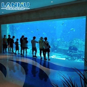 Approvisionnement Direct d'usine, prix bon marché, grands panneaux de fenêtre de vue d'aquarium de poissons acryliques clairs et épais - Product Image 1