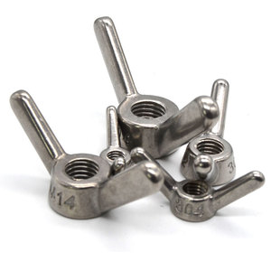 M6 in acciaio inox 304 ala di farfalla noci DIN315 - Product Image 5