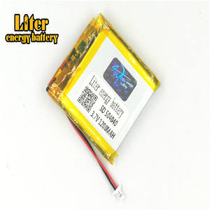 Plug 1.0-2 P 3.7 V 504040 mah 1200 lithium polymer lipo rechargeable battery li ion Solar lithium battery with PCM - Product Image 1