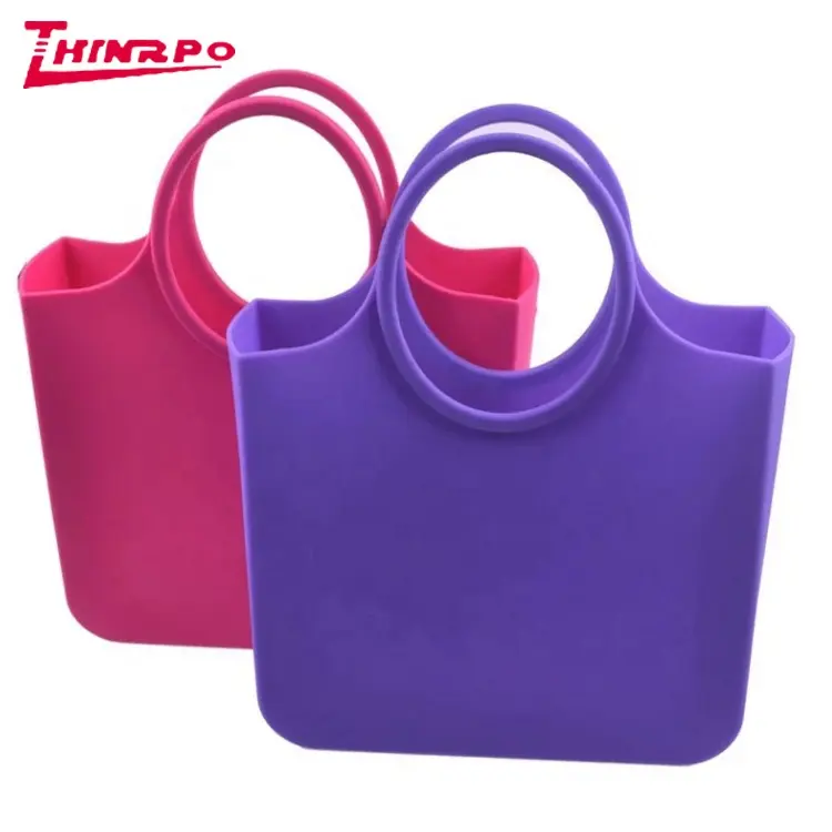 Женская модная силиконовая сумка через плечо/Женская силиконовая сумка-тоут/Популярная силиконовая конфетная силиконовая сумка для покупок из желе