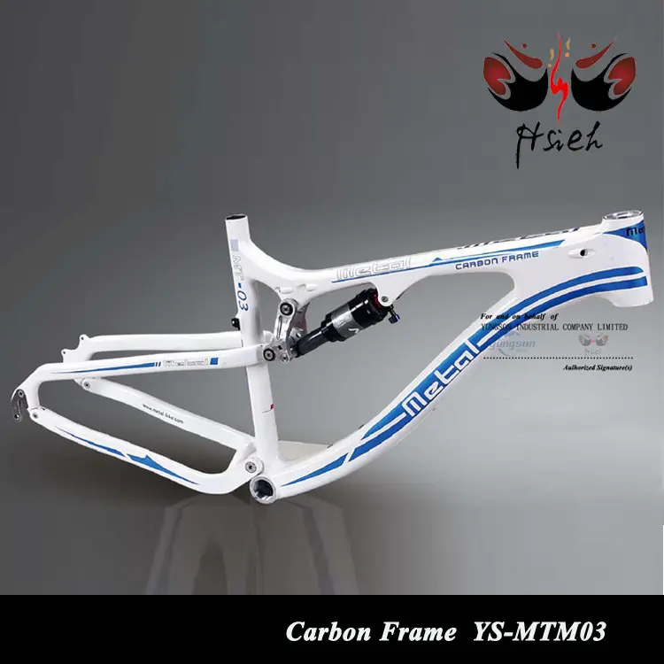 Made in China Struttura Della Bici del Carbonio Mountain Bike MTB Telaio in Carbonio in formato 26er * 15 "/17"/19"