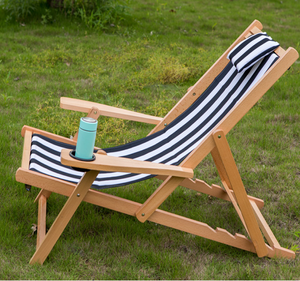 <span class=keywords><strong>Silla</strong></span> de Playa <span class=keywords><strong>Plegable</strong></span> de <span class=keywords><strong>Madera</strong></span> para Exteriores, Ajustable, de Buena Calidad y en Oferta - Product Image 6