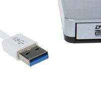 USB3.0 Ultra Slim External DVD Drive Burner CD +/-RW DVD +/-RW Superdrive Compatible Mac Pro Air iMac Laptop