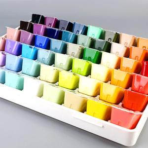 Miya — ensemble de peintures <span class=keywords><strong>Gouache</strong></span>/aquarelle professionnelles, peintures en <span class=keywords><strong>Textile</strong></span> peintes à la main, couleurs vives, fournitures artistiques - Product Image 6