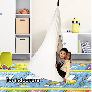 <span class=keywords><strong>Hamac</strong></span> pour enfants, lit-balançoire, nid rond, chaise pivotante, pour usage extérieur et intérieur - Product Image 4