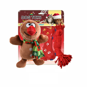 Onverwoestbaar Duurzaam Kerst Hond Speelgoed Opslag