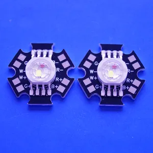 4*3 W High Power RGBW Led Diode Met Zwarte Ster PCB