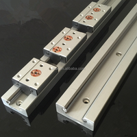 Rails de guidage linéaires robustes avec bloc de guidage SGR15-3UU