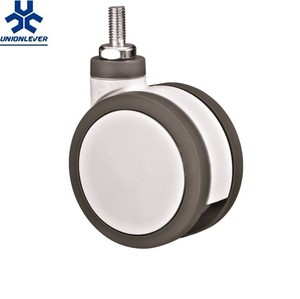 Medizinische Kunststoff-Doppel rolle 3 Zoll und 4 Zoll Lenk rolle - Product Image 2