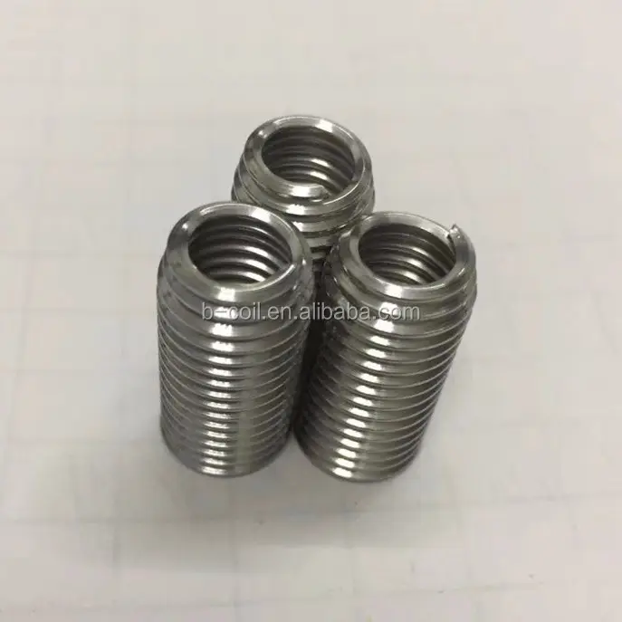 304 SS Tailless steel wire screw sleeve Tailless Thread Insert 2020 Hot Selling New Type Thread Fasteners M2-M24