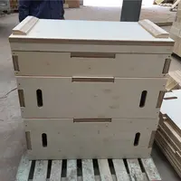 Crossfit levantamiento de pesas de plataforma de madera idiota cajas caja de madera