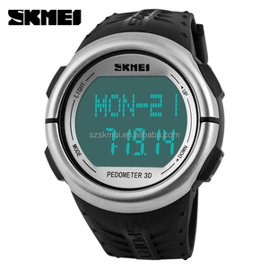 Plata deportes de la aptitud ejercicio pulso Monitor de frecuencia cardiaca <span class=keywords><strong>reloj</strong></span> contador de calorías - Product Image 1