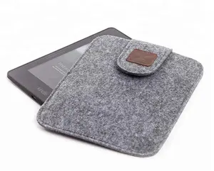 Factory Custom High Quality Protective Felt Sleeve Cover Case for Kindle