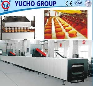 Nueva Línea de Producción de Pasteles de Acero Inoxidable Semiautomática Completa de Gran Fábrica China a Buen Precio con <span class=keywords><strong>Horno</strong></span> de Panadería - Product Image 4
