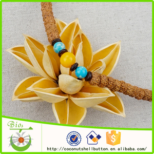 108 unids Rudraksha con cuentas budista granos de rezo collar - Product Image 3