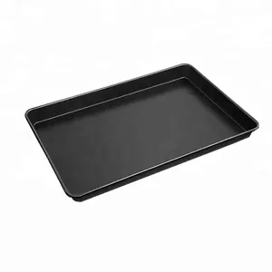 Silicone coated baking tray/aluminum cookie sheets/ bun pan