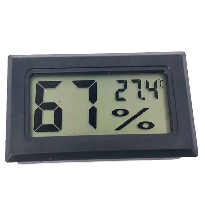 Mini Digital LCD Indoor Convenient Temperature Sensor Humidity Meter Thermometer Hygrometer Gauge Thermohygrometer