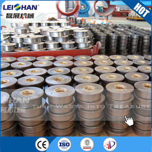 Waste paper <strong>recycling</strong> machine slat high quality <strong>conveyor</strong> <strong>belt</strong> Leizhan convey waste paper paper board paper pulp or waste paper plate
