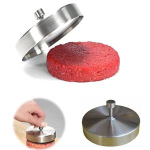 In acciaio inox Burger Patty Stampa, Regolabile <span class=keywords><strong>Hamburger</strong></span> Press Patty Maker - Product Image 3