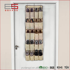 No tejido puerta organizador colgante del zapato con 24 bolsillos venta vell en EE.UU. - Product Image 1