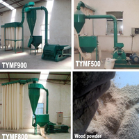 Machine à poudre de bois largement utilisée, machine à fabriquer de la poudre de bambou, 10-300 mailles, broyeur de poudre de feuilles, machine à fabriquer de la poudre de bâtonnets d'encens