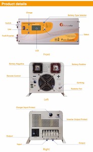 Sinusoïdale Pure vague 5000 watt off grille onduleur solaire <span class=keywords><strong>220</strong></span> volts <span class=keywords><strong>48</strong></span> v - Product Image 6