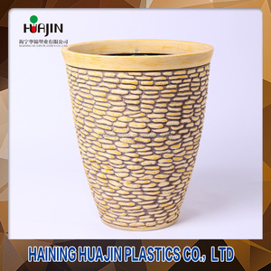Plus <span class=keywords><strong>pas</strong></span> cher prix en plastique hdpe imitation pierre décore pots de fleurs des <span class=keywords><strong>plantes</strong></span> - Product Image 6