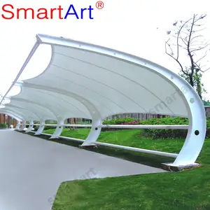 Smartart 2022 araba park örtüsü/veranda kapakları/modern carport tasarımları