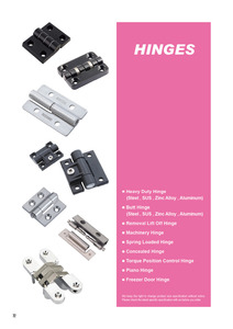 HL-204-7S Stainless Knuckle Style <b>Concealed</b> Mount Offset Lift-Off Hinge - Product Image 4