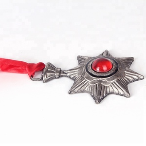 Halloween Maquillage Bijou Pendentif <span class=keywords><strong>Collier</strong></span> Hip Hop Énorme Rubis Incrusté Vampire <span class=keywords><strong>Collier</strong></span> - Product Image 5