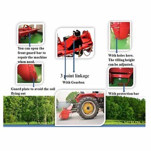 15-35HP Agricole 3 points montée sur Tracteur PTO Motoculteur à <span class=keywords><strong>vendre</strong></span> - Product Image 3