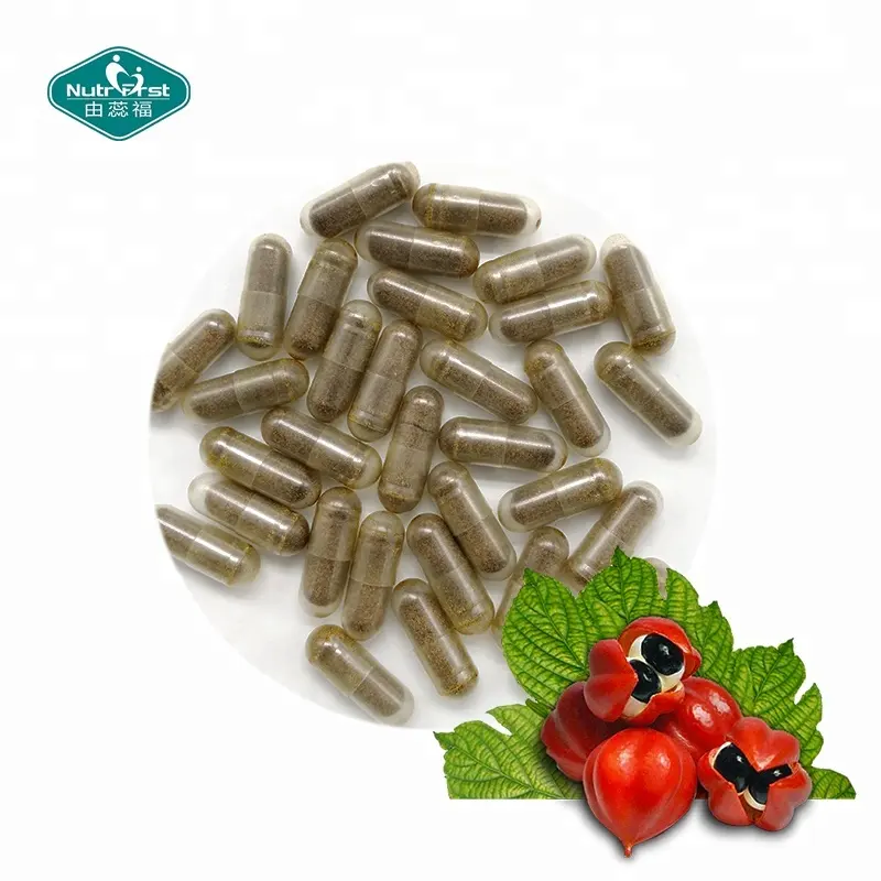 Bespoke Formulation Slimming Weight Loss Supplement Guarana Seed Extract Fat Burning Vegan Guarana Capsules