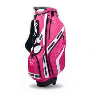 Bolsa de golf con logotipo personalizado con patas, bolsa dominical, bolsa ligera con soporte para golf, divisores de longitud completa, correas dobles ajustables, diseño elegante - Product Image 2
