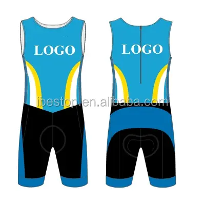 Maiô de triatlo para ciclismo, roupa profissional personalizada de tecido de alta qualidade para natação e corrida