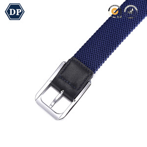 Ceintures en tissu 3521 pour hommes avec sangle en <span class=keywords><strong>corde</strong></span> <span class=keywords><strong>tressée</strong></span> pour <span class=keywords><strong>homme</strong></span>, <span class=keywords><strong>ceinture</strong></span> en cuir tissée élastique pour pantalon, boucle en alliage - Product Image 6