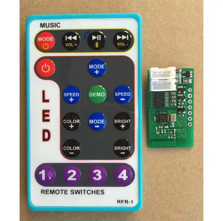 DT-8829 universal 2.4G tipo de cartão de controle de LED de controle remoto para o motor remoto de longa distância