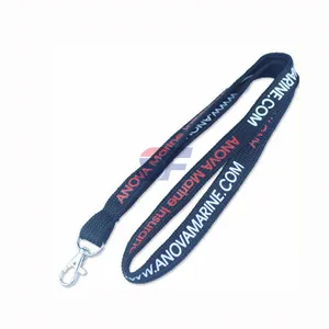 Goedkope Polyester Effen Lanyard Met Een Metalen Clip En Een Ontsnappingssluiting Voor Extra Veiligheid