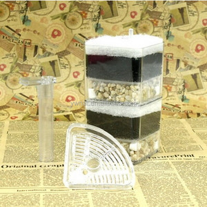 슈퍼 수생 스폰지 바이오 코너 필터 수족관 공기 펌프 - Product Image 2
