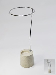 White Egg Shape Base Four Holes <b>Umbrella</b> <b>Stand</b> - Product Image 6