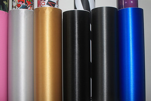 1.52x30M Sans Bulles D'air Autocollants De Carrosserie Wrap PVC Matériel Vinyle Automobile Voiture Wrap Mat de Papier D'<span class=keywords><strong>aluminium</strong></span> Brossé - Product Image 5