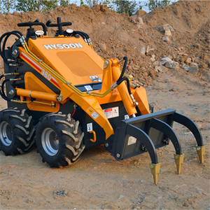 Мини-погрузчик с бортовым поворотом, дорожная уборочная машина - Product Image 3